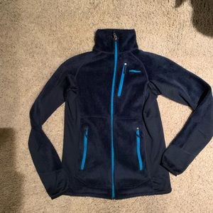 Patagonia Zip Up Sherpa Jacket Retro